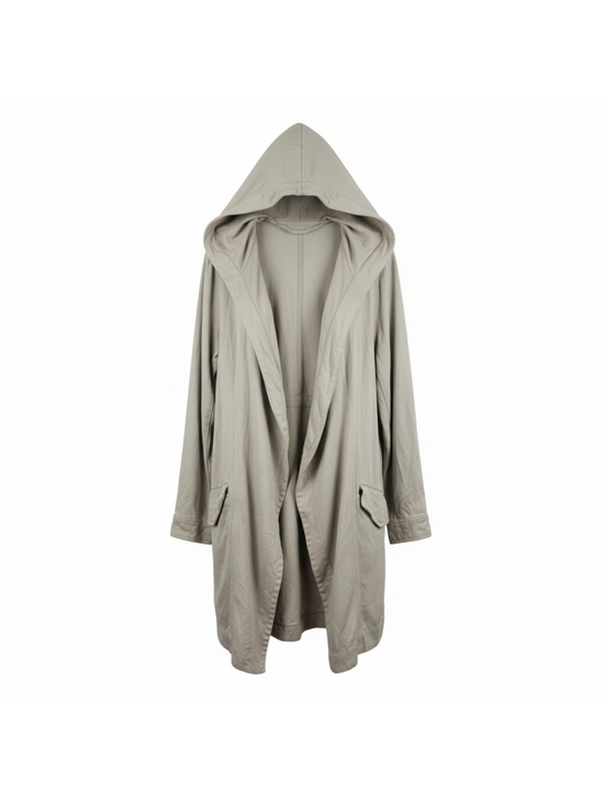 Torrid Jackets & Blazers - Torrid Women Open Front Olive Roll-Tab Slit-Back Hoodie 100% Rayon Jacket Size 2